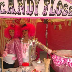 Candy floss traders, Strawberry Fair 2012