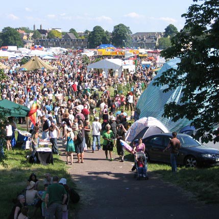 Looking over Strawberry fair 2012